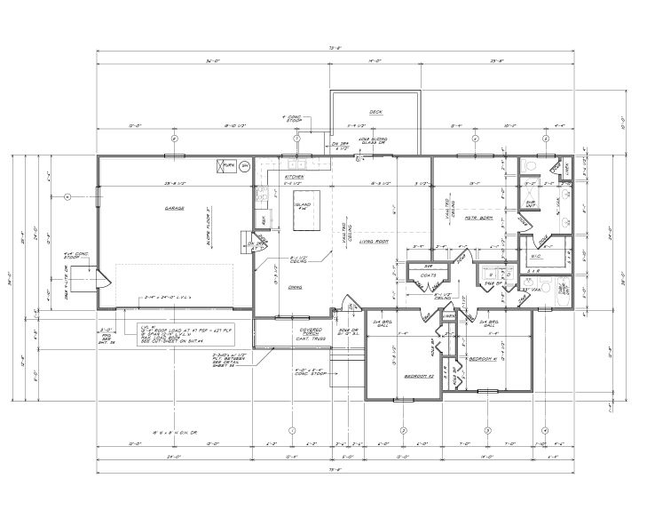 The Cape Lookout Floorplan